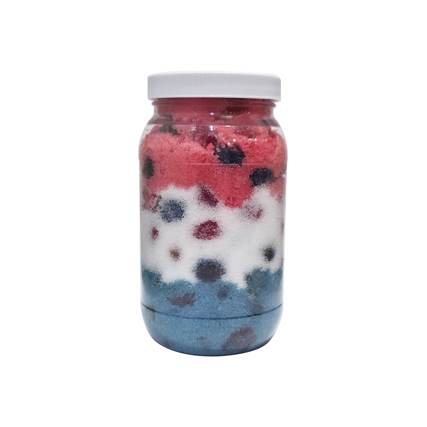 Poppin Crunch 1 LB Red, White & Blue Sour Powder Coated Gushers