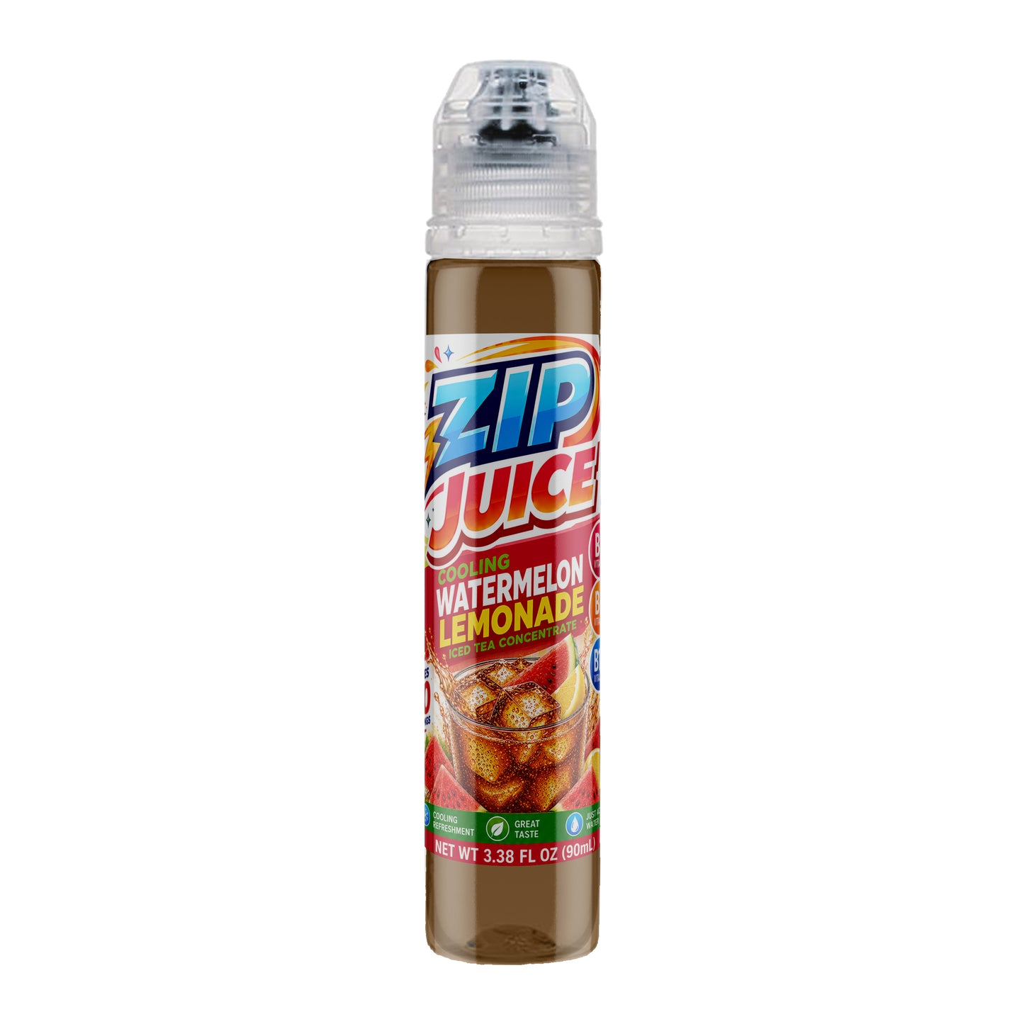 ZIP JUICE Cooling Iced Tea Concentrate – 20 Delicious Flavors