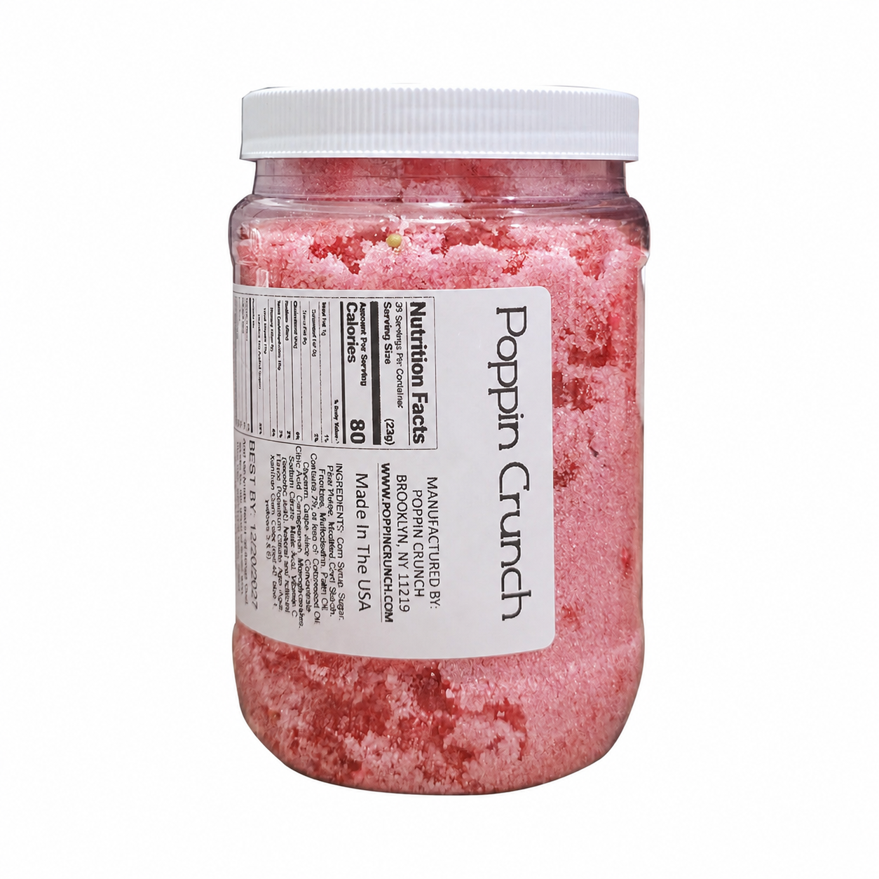 Poppin Crunch Intense Strawberry Cotton Candy Gushers - Choice of Sweet or Sour