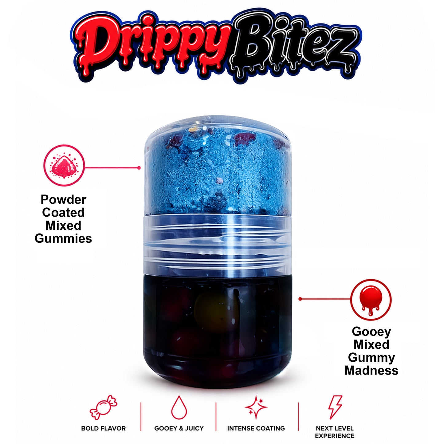 Drippy Bitez Mixed Gummies Combo Pack