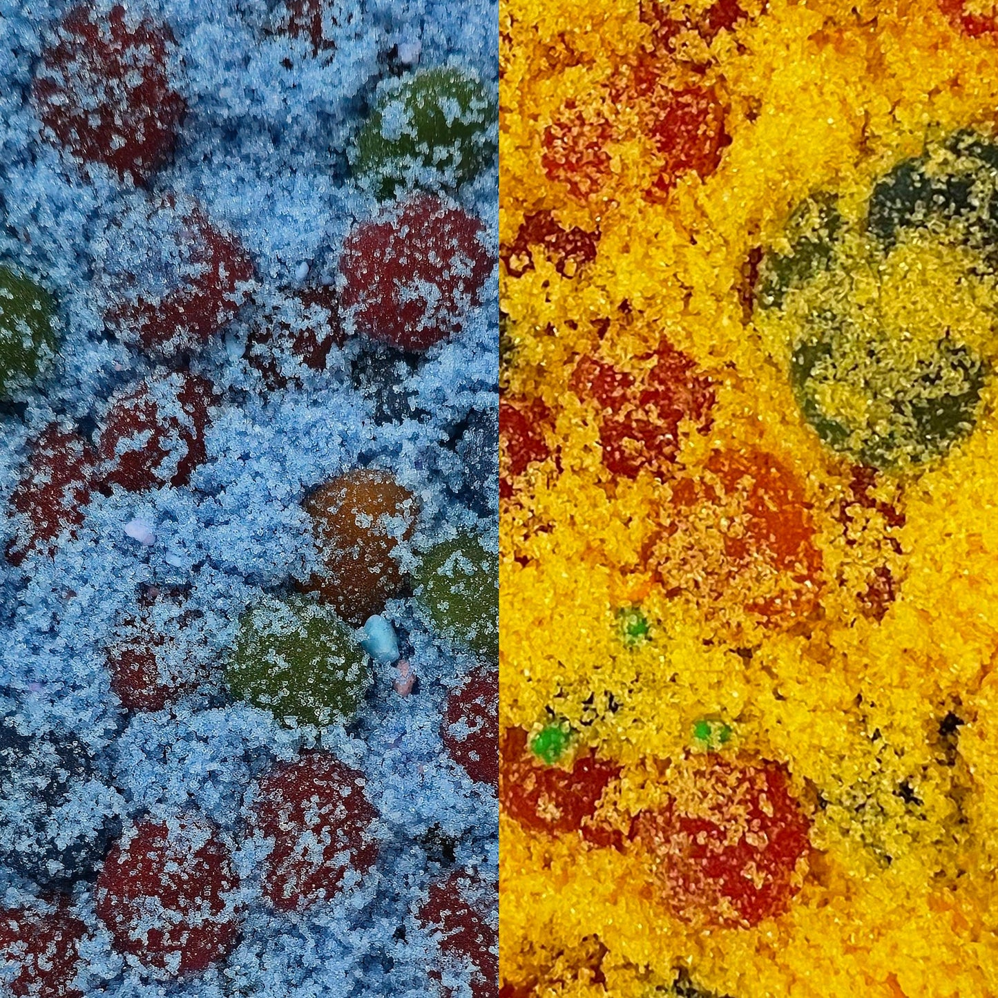 Poppin Crunch 1 LB Intense Sour Lemonade Gusher Medley - Mix & Match - Sweet or Sour Options