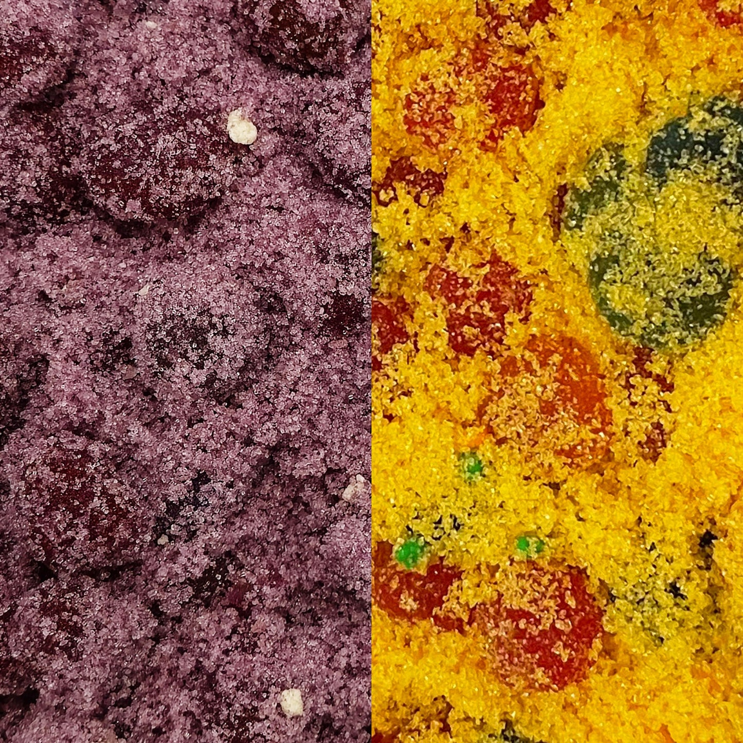 Poppin Crunch 1 LB Intense Sour Lemonade Gusher Medley - Mix & Match - Sweet or Sour Options