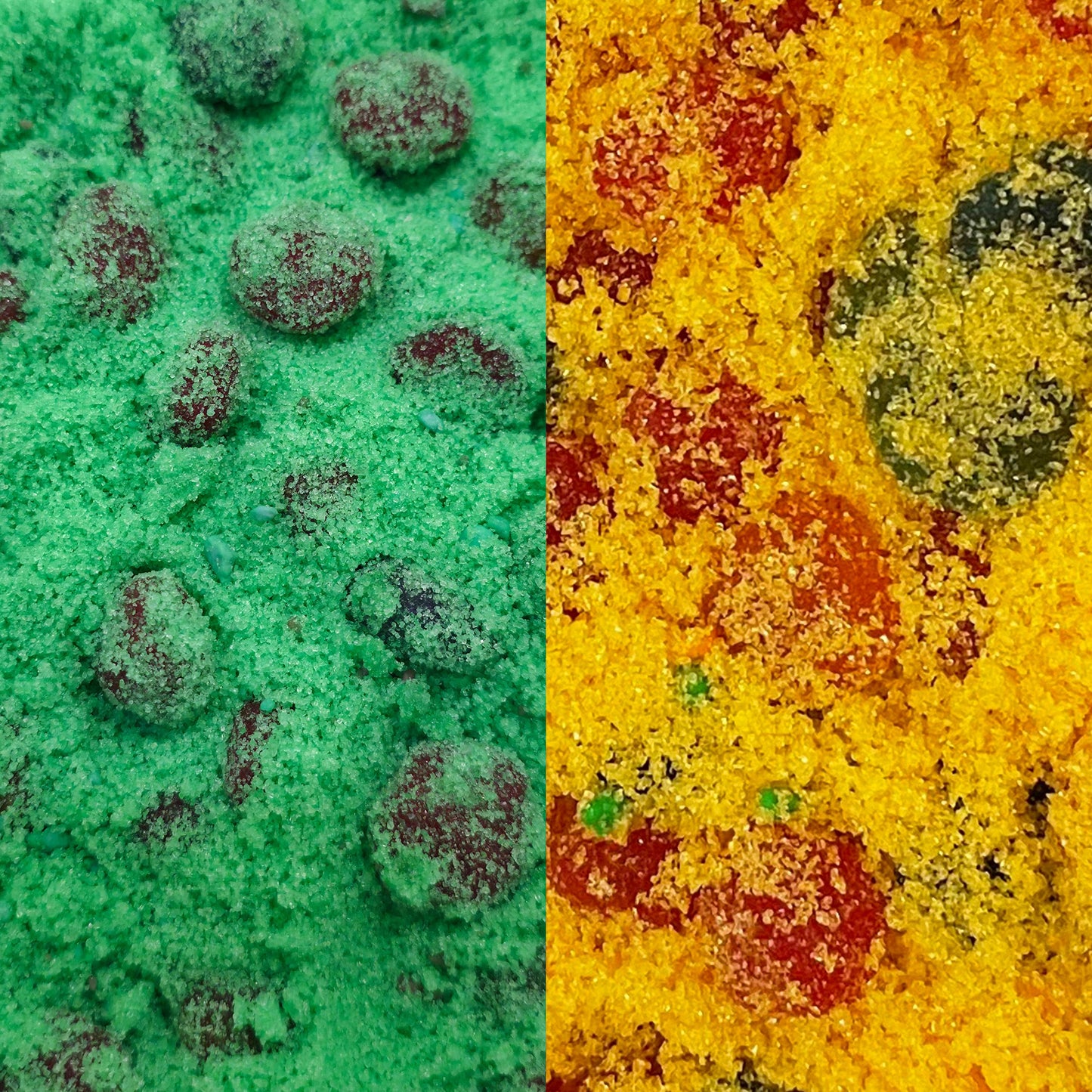 Poppin Crunch 1 LB Intense Sour Lemonade Gusher Medley - Mix & Match - Sweet or Sour Options