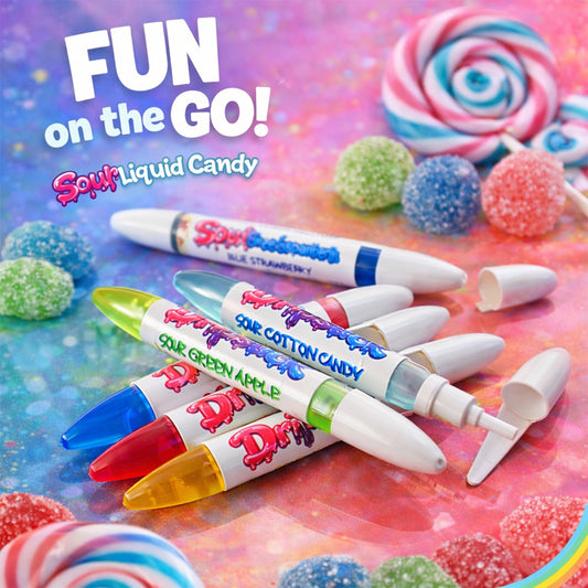 Drip Stick Liquid Candy Ink - 60 Fun Flavors to Choose From