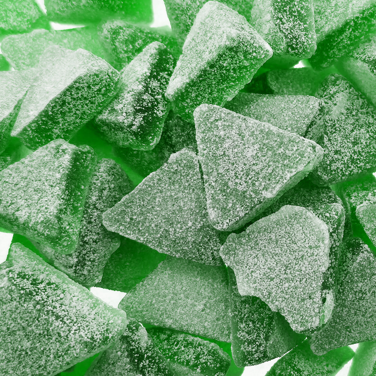 Poppin Crunch Sugar Free Mega Sour Candy Triangles