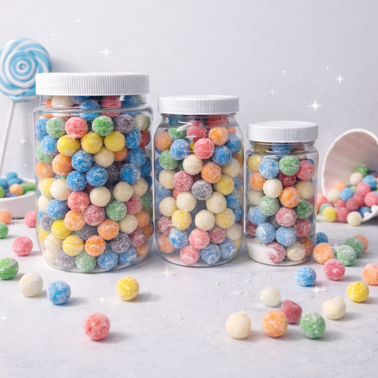 Poppin Crunch Diabolical Sour Flavored Gumballs