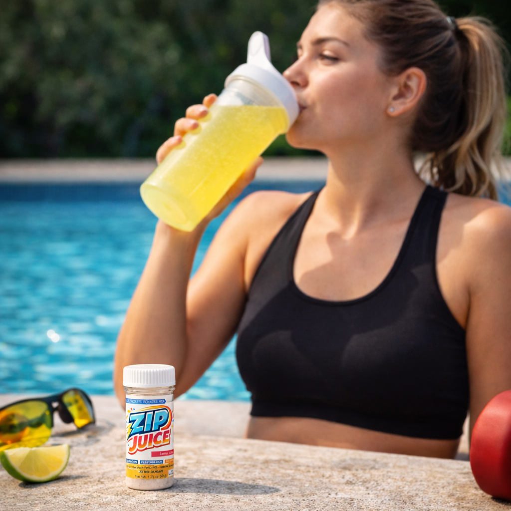 Zip Juice Caffeine-Free Electrolyte Powder Drink Mix