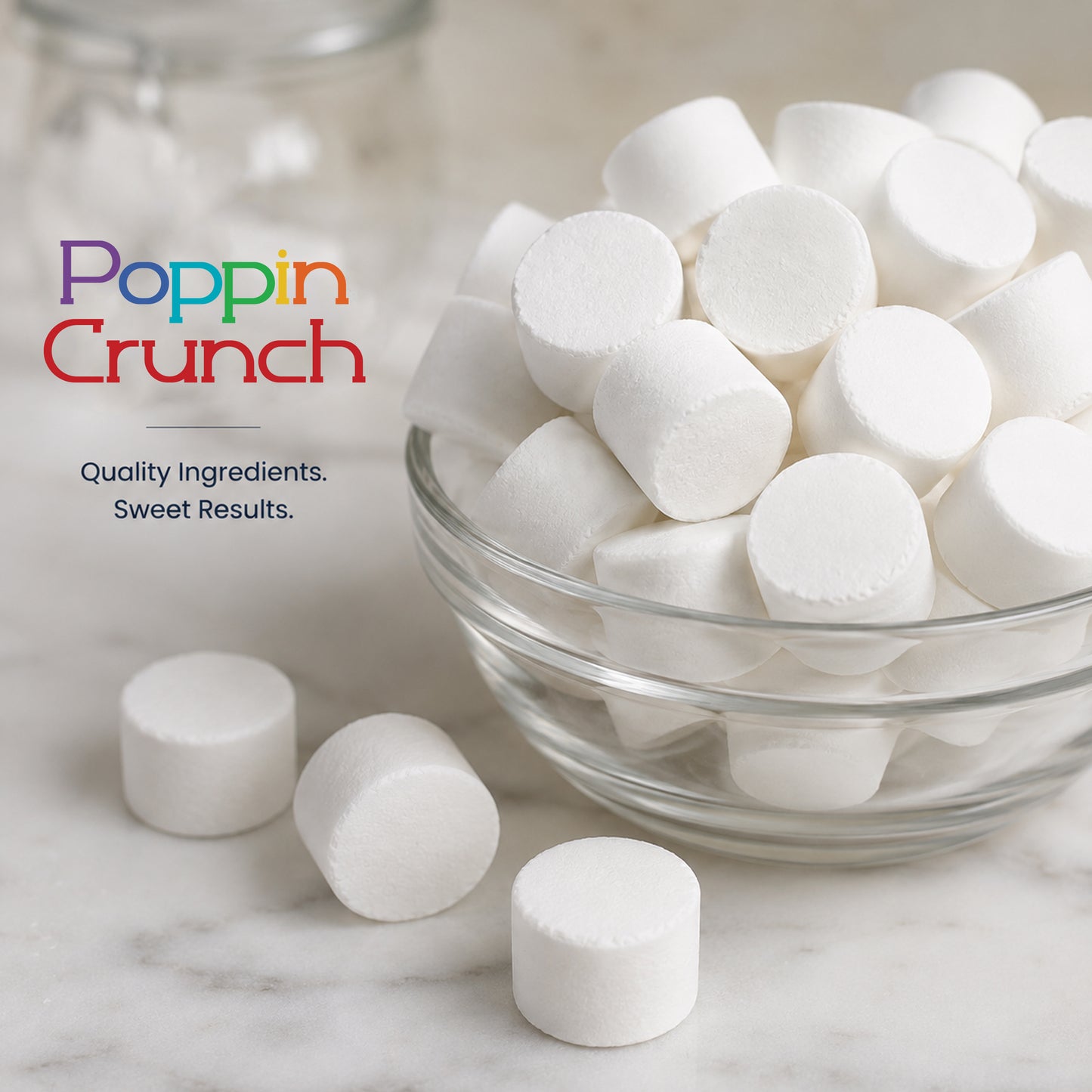 Poppin Crunch Sugar-Free Pressed Candy - 25 Flavor Options