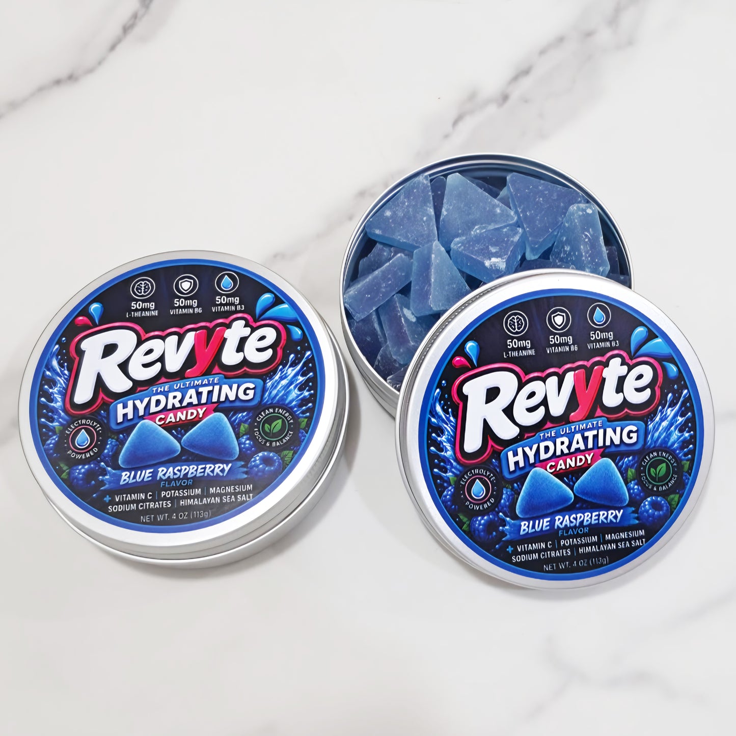 Revyte™ Blue Raspberry Hydrating Candy