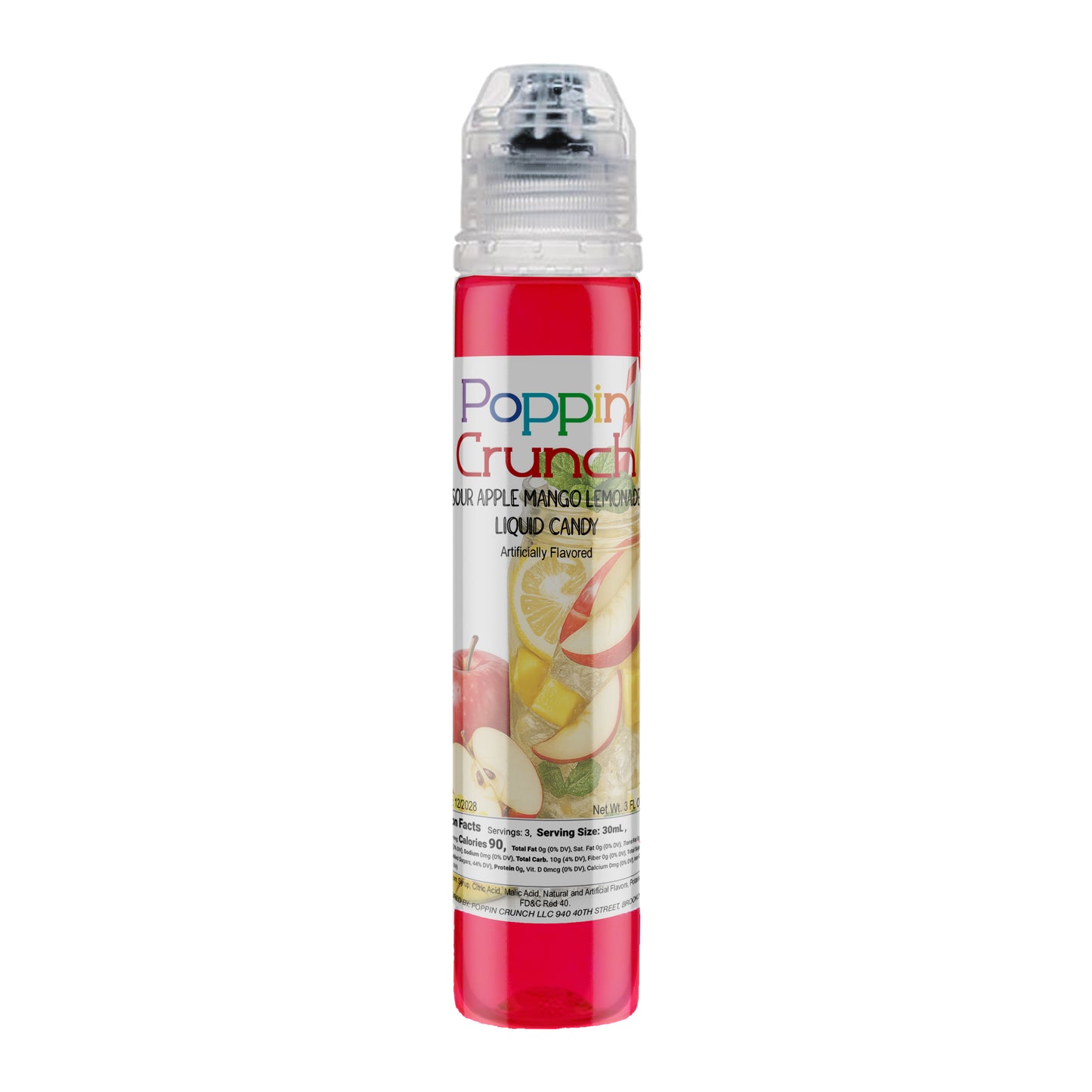 Poppin Crunch Pop and Squeeze Liquid Candy