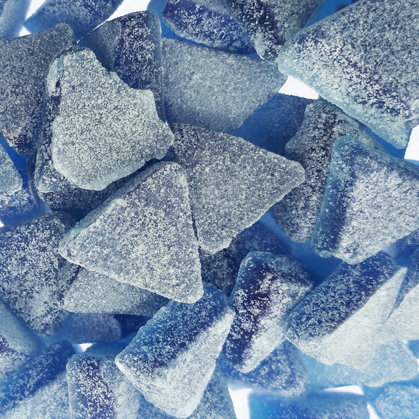 Poppin Crunch Sugar Free Mega Sour Candy Triangles