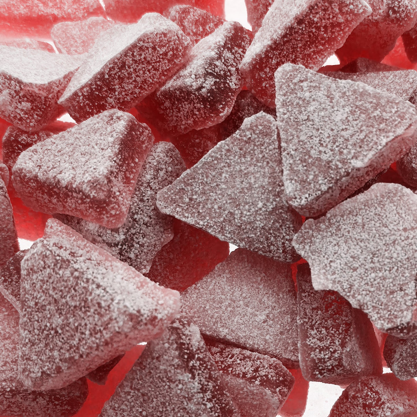 Poppin Crunch Sugar Free Mega Sour Candy Triangles