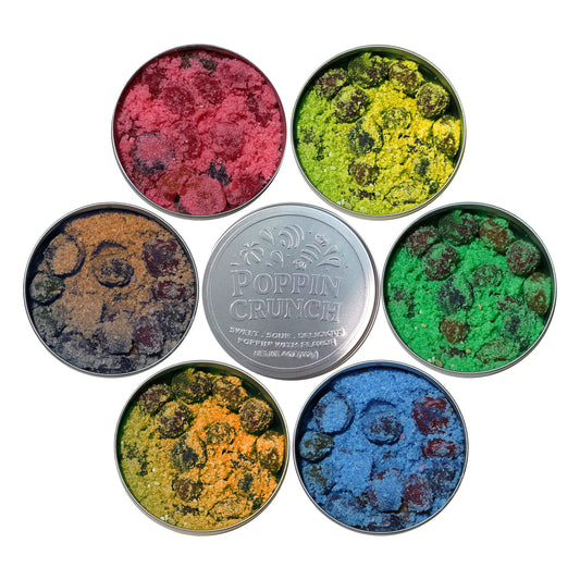 Poppin Crunch On-The-Go Coated Gushers - Over 40 Flavor Options